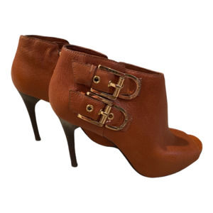 Women's Michael Kors Shoes Stiletto Round Toe Buckle Closure Booties Size 7M